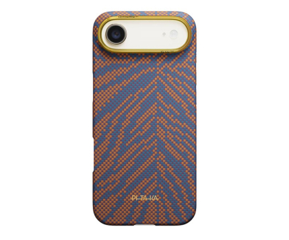Etui do telefonów PITAKA Edge Case Breath of Veins do iPhone Air Burning Orange